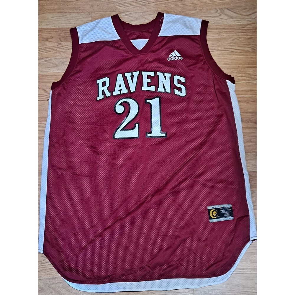 XXL Carleton Ravens Basketball Onsports Reversable Practice Jersey
